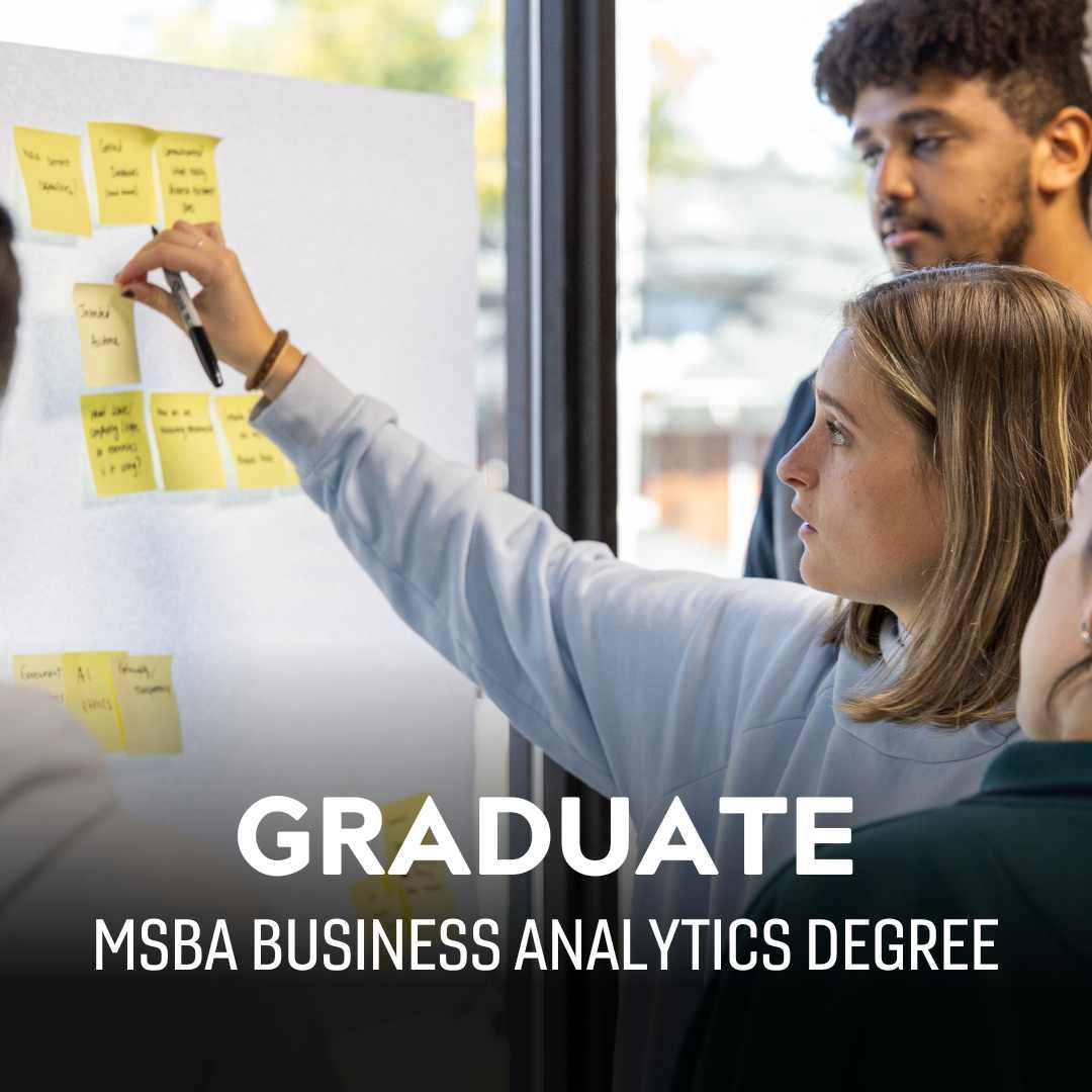 Graduate MSBA Business Analytics Degree